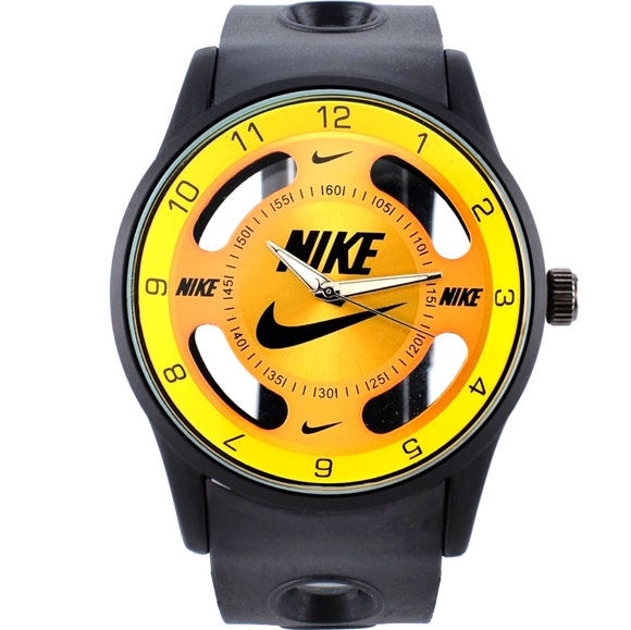 Nike Watch Sport Hollow Silicone Strap Band Unisex